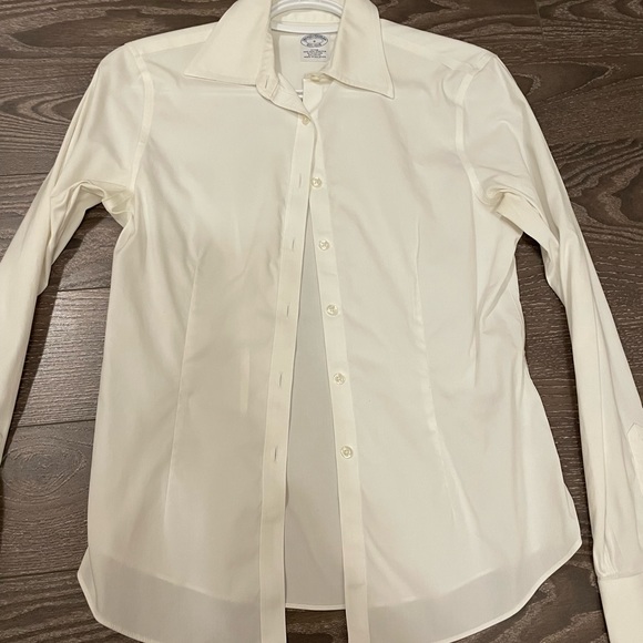 Brooks Brothers White long sleeve button shirt - Picture 4 of 7